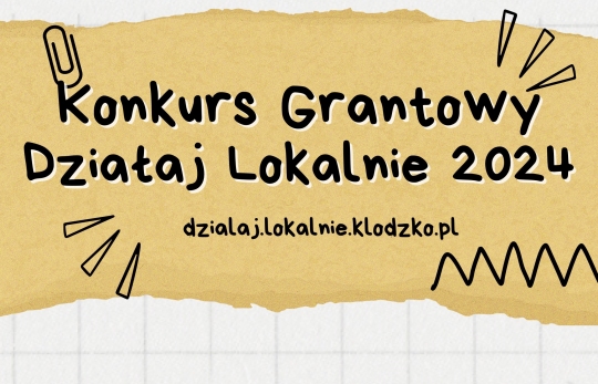 PLAKAT Dzialaj Lokalnie 2023