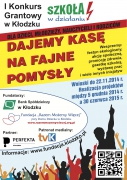 PLAKAT I KONKURSU GRANTOWEGO
